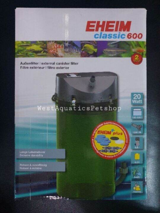 Eheim Classic 600 External Canister Filter Lazada PH