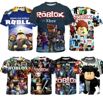 ROBLOX CHARACTER DESIGN T-SHIRT GAMING GAMER XBOX BOYS GIRLS ADULT