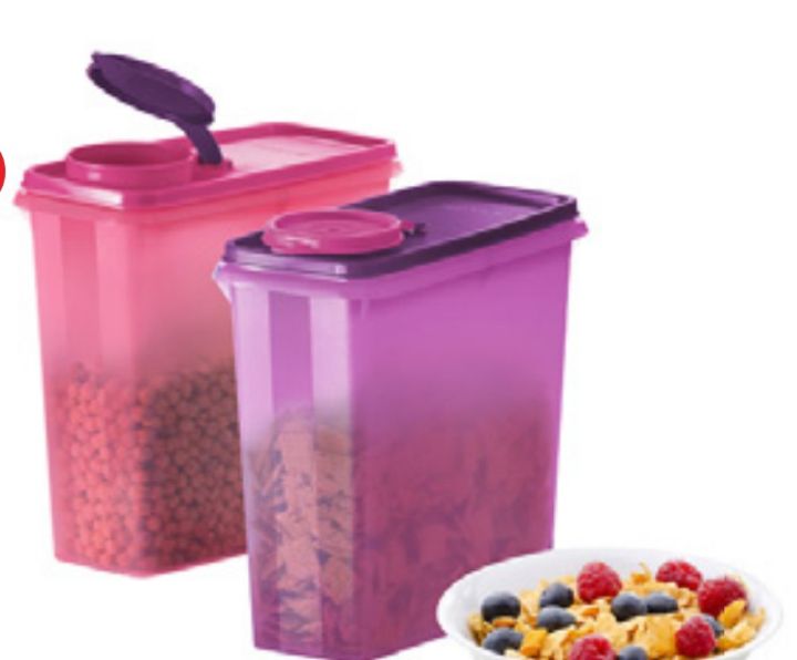 Tupperware Snack ez storerสีม่วง purple 1ใบจุ 2.9ลิตร