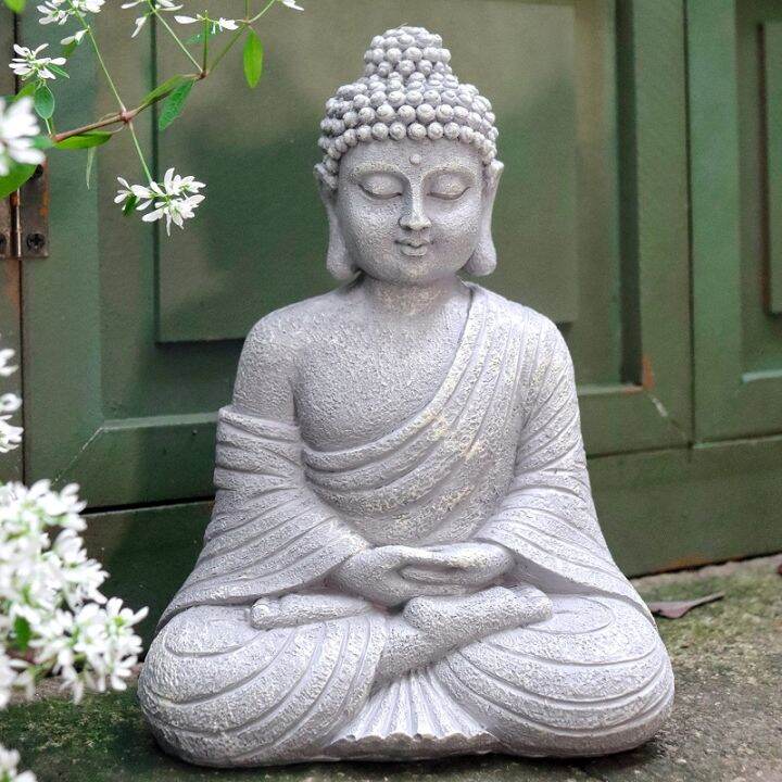 Buddha Statue Chinese Garden Garden Garden Layout Gardening Landscaping