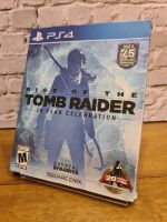 แผ่นเกม Playstation4 (ps4) เกม Rise of the tomb raider แบบBook Ary ใช้กับเครื่อง PlayStation 4 ได้ทุกรุ่นเป็นสินค้ามือสองของแท้สภาพสวย ใช้งานได้ตามปกติ