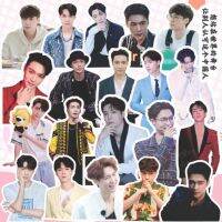 สติกเกอร์ จางอี้ชิง zhany yi xing  ติดกระเป๋าเดินทางติดกับสมุดไดอารี่ จำนวน20ชิ้น