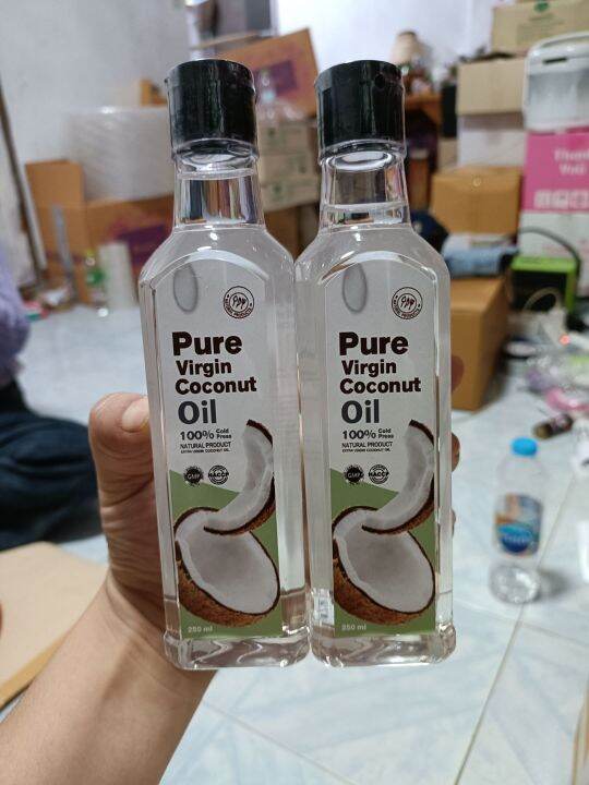 pure-virgin-เพียวเวอร์จิ้น-น้ำมันมะพร้าวสกัดเย็น-250ml