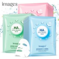 IMAGES Hyaluronic Acid (HA)มาส์กหน้าช่วยให้ผิวชุ่มชื้น มาส์กหน้าไฮยา  ผสมกรดไฮยาลูโรนิค หน้านุ่มเนียน ผิวใส