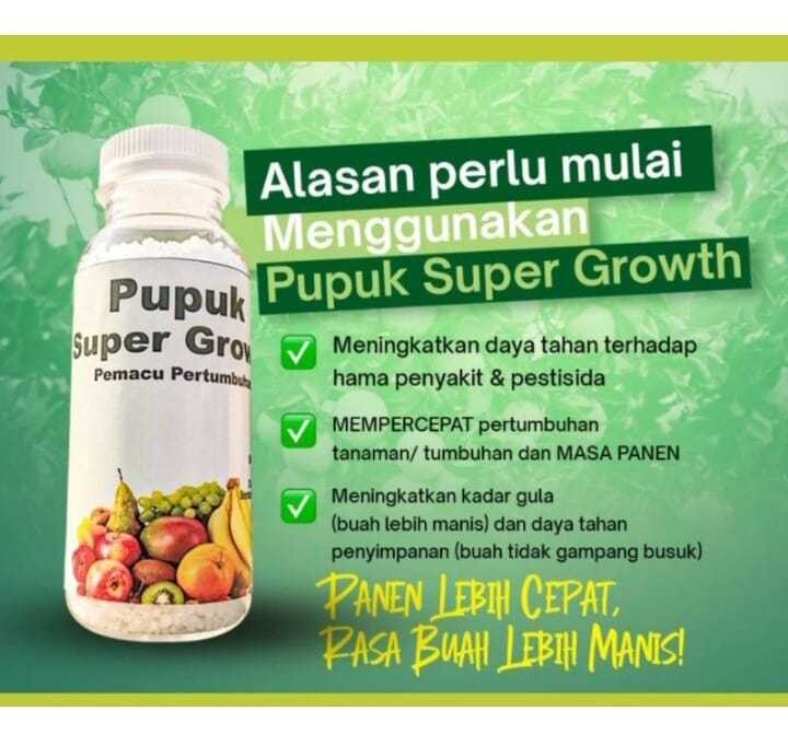 Pupuk Organik Super Pupuk Super Growth Pupuk Organik Yang Cocok Untuk