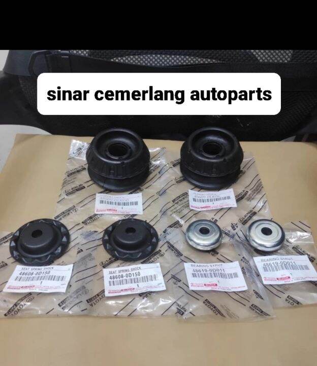 Support Suport Supot Shock Shockbreaker Depan Set Toyota Yaris New Vios