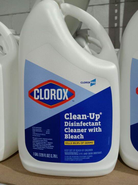 CLOROX CLEAN UP DISINFECTANT BLEACH 3.78L (USA) Lazada PH