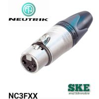 แจ็ค xlr ตัวเมีย NEUTRIK NC3FXX