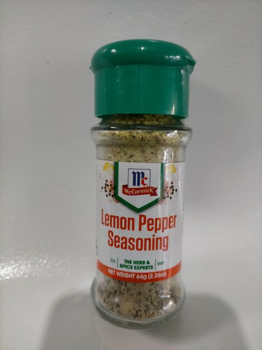 LEMON PEPPER SEASONING 64G