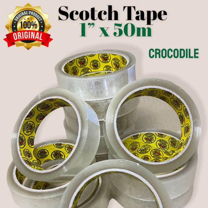 Stationary Tape 1” x 50M CROCODILE Lazada PH