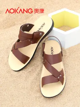 Gents sandal hot sale design 2019