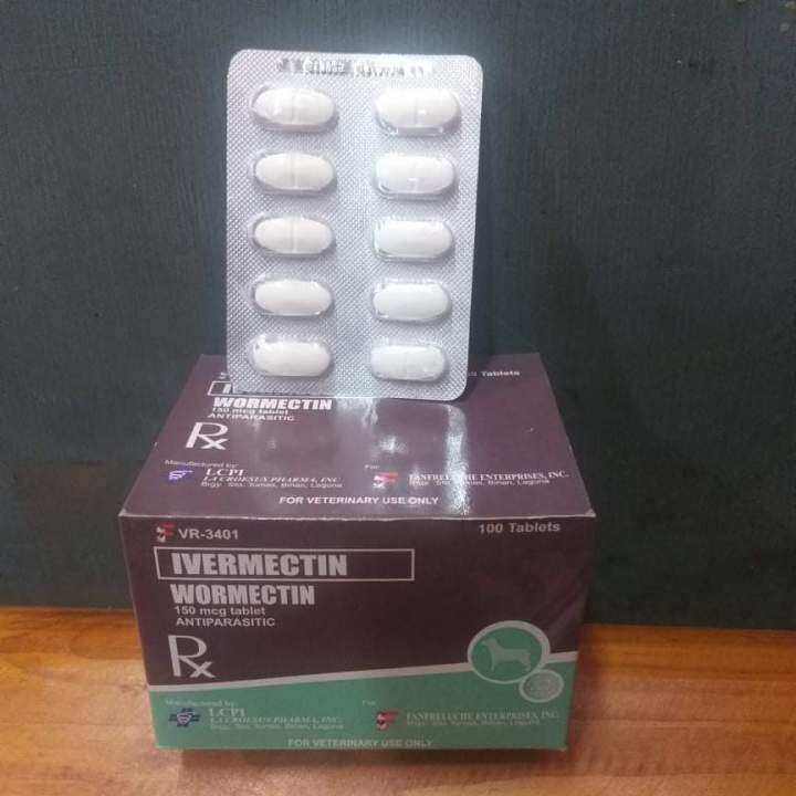WORMECTIN ANTIPARASITIC 150mcg Pampurga sa aso 10 tablets Lazada PH