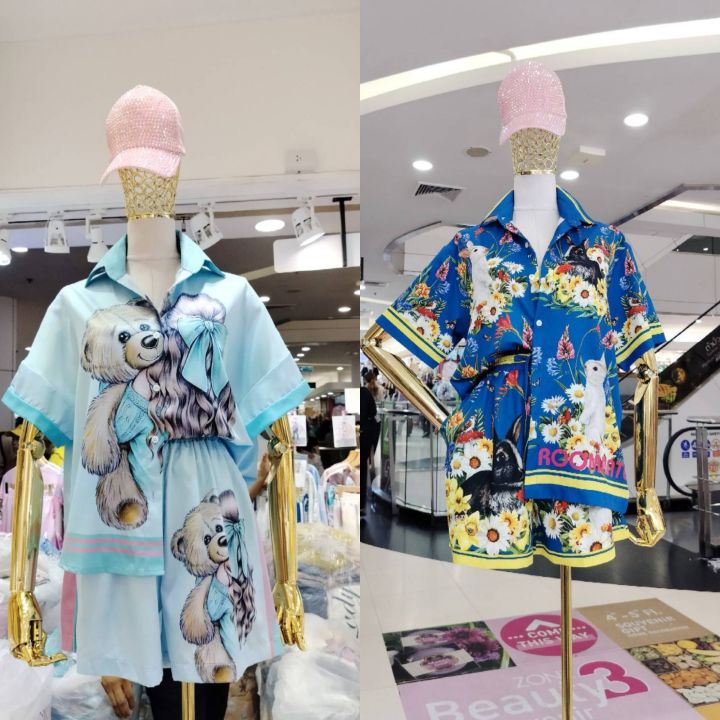 ชุดเซ็ท-ผ้าไหมญี่ปุ่น-ป้ายroommate