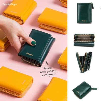 [พร้อมส่ง/ของแท้] Fennec Triple Pocket C (Moss Green) *Refurbished*