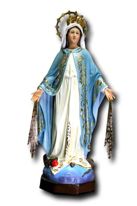 Our Lady of Miraculous Medal [Milagrosa] (23in.) - Religious Catholic ...