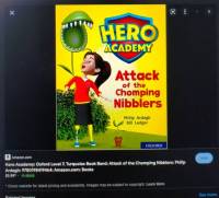 Hero Academy: Oxford Level 7, Turquoise Book Band Attack of the Chomping Nibblers (Paperback)