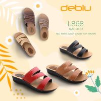 ถูกสุด! Deblu รองเท้าแตะเดอบลู-เพื่อสุขภาพ รุ่น L868 นุ่มนิ่ม น้ำหนักเบา ของแท้ 100%