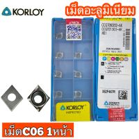 เม็ดอะลูมิเนียม CCGT060202,04 เม็ด1หน้า R02,R04