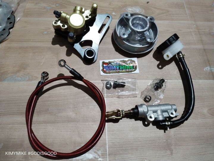 REAR DISC BRAKE CONVERSION UNIVERSAL ( wave / xrm / smash / raider j