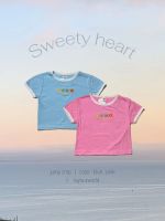 เสื้อครอป Sweety heart