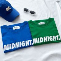 [ พร้อมส่ง มีหน้าร้าน ]  เสื้อยืด Oversize // MIDNIGHT