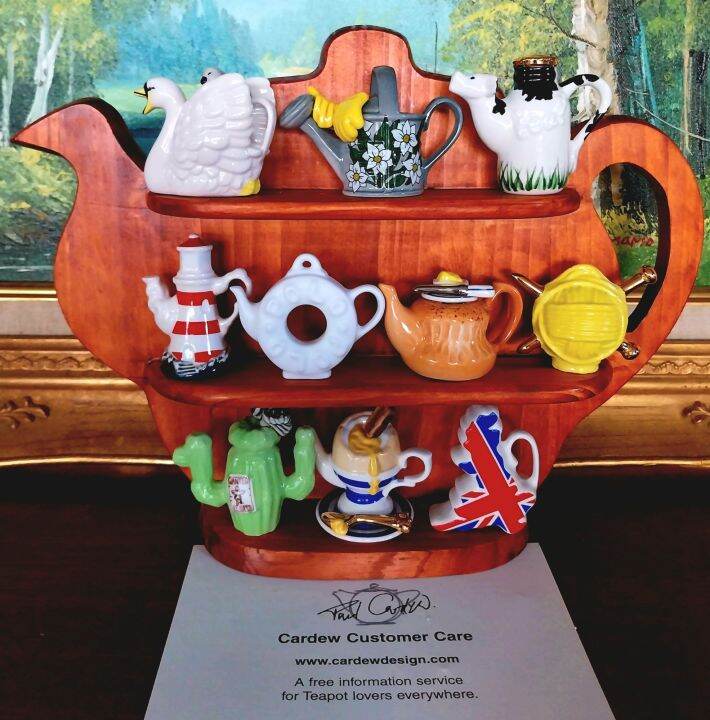 Paul Cardew miniature teapots/England Lazada.co.th