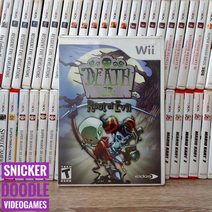 Wii Brand New Nintendo Game Death Jr. Root of Evil SEALED US Region