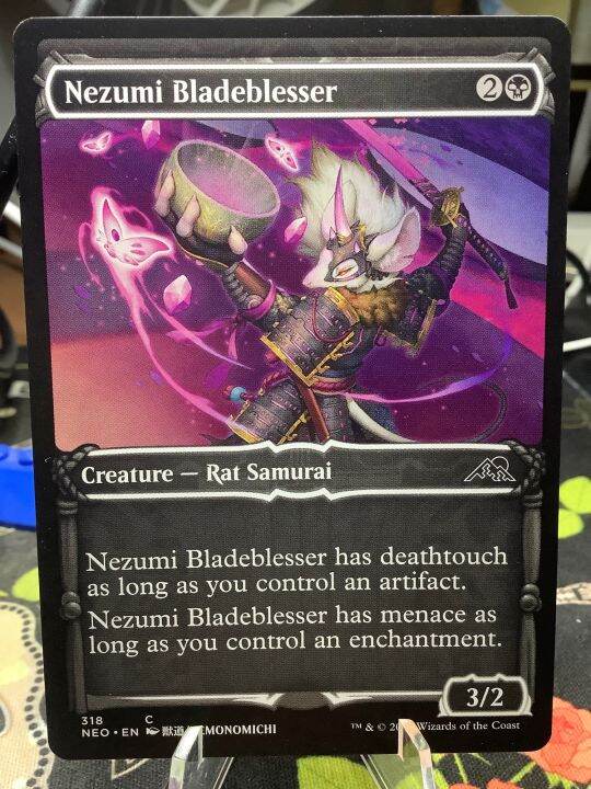 MAGIC: The Gathering - Nezumi Bladeblesser SHOWCASE (Kamigawa: Neon ...