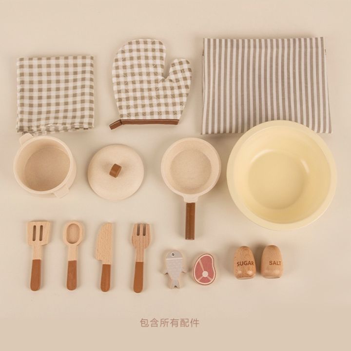 atoys-ครัวไม้สไตล์-พร้อมอุปกรณ์ทำครัว-ผ้ากันเปื้อน-ถุงมือ-ของเล่นไม้-ชุดครัวเด็ก-ครัวเกาหลี