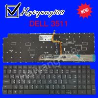 Keyboard คีย์บอร์ดใช้กับ Dell Inspiron 15  3511มีไฟ 3515 15 5510 5515 7510 16Plus 7610 มีไฟ ภาษาไทย-อังกฤษ