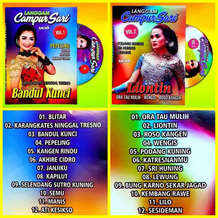 KASET DVD VCD VIDEO MUSIK LAGU LANGGAM CAMPURSARI 2 DISC TERBARU-MUSIK DANGDUT CAMPURSARI TERLARIS-LAGU DANGDUT CAMPURSARI BARU-MUSIK KARAOKEAN DANGDUT CAMPURSARI-BISA COD BAYAR DI TEMPAT ...