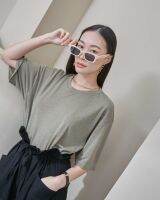 MUMA Boy Friend Tee (LTA92)  เสื้อยืดคอกลมฟรีไซส์เเบบใหม่ ทรงหลวมใส่สบายเเบบเท่ๆ ผ้าสบายมากเว่อร์เเละสีสวยทุกสีจริงๆค่า White,Pink,Green,Grey ฿390 Fabric:Cotton Free Size:อก41”/ยาว26”