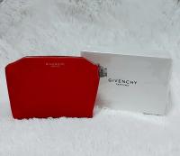 Givenchy Red Pouch แท้ ?% จากเคาเตอร์แบรนด์, กระเป๋าเครื่องสำอางค์ givenchy จีวองชี่