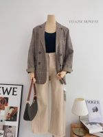 MODA SHOP - สูทเบลเซอร์แฟชั่นผู้หญิงสไตล์เกาหลีทรงoversize suit blazer