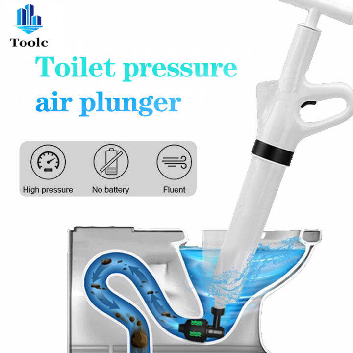 【3 Year Warranty】Toilet Cleaner Drain Declogger Air Plunger High