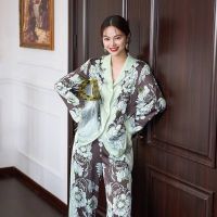 Classical Mint Floral Set - Tag YPY | ชุดเซ็ทแฟชั่นงานป้าย YPY