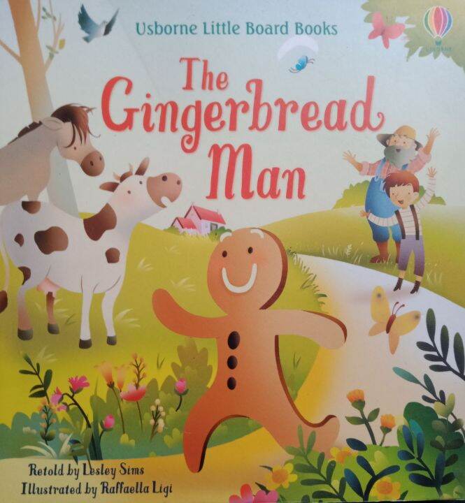 Usborne The Gingerbread Man By Lesley Sims 28 L A Lazada PH