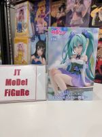 FuRyu มือ 1 ของแท้ Lot.JP Piapro Characters - Hatsune Miku - Noodle Stopper Figure - Sailor Suit in Love, Purple พร้อมส่ง