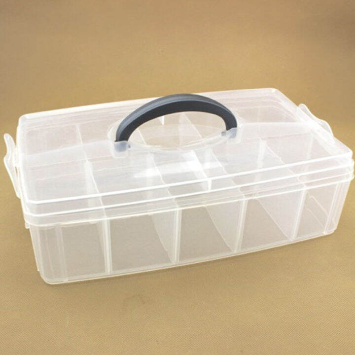 Extra Large Detachable Portable Transparent Plastic Storage Box Lego