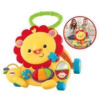 ?พร้อมส่ง? รถผลักเดินเสริมพัฒนาการสำหรับเด็ก Fisher-Price Musical Lion Walker