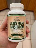 Lions Mane Supplement Mushroom Capsules (Two Month Supply - 120 Count) Lions Mane Mushroom for Brain Support and Immune Health (Third Party Tested, Grown and Manufactured in The USA) by Double Wood