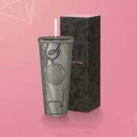 ??BLACKPINK Black Bling Cold Cup 24oz แท้???