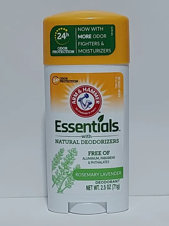 ARM & HAMMER Essentials Deodorant Fresh Rosemary Lavender Solid Oval