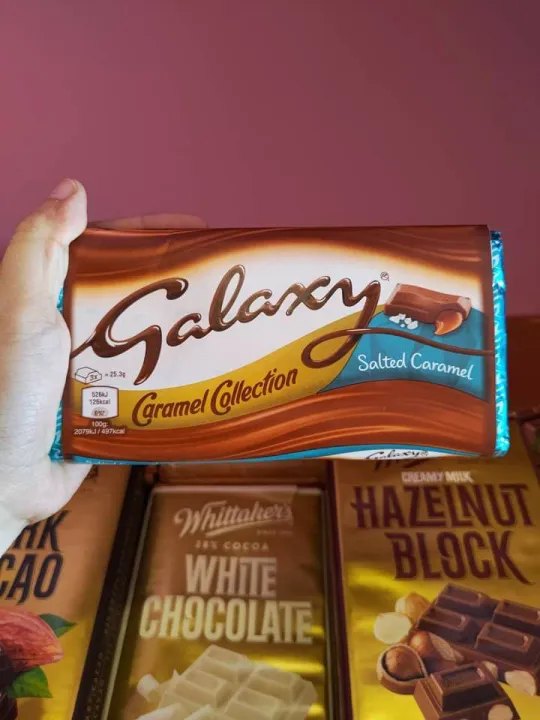 Galaxy Salted Caramel Chocolate Bar 135g Lazada Ph 9388