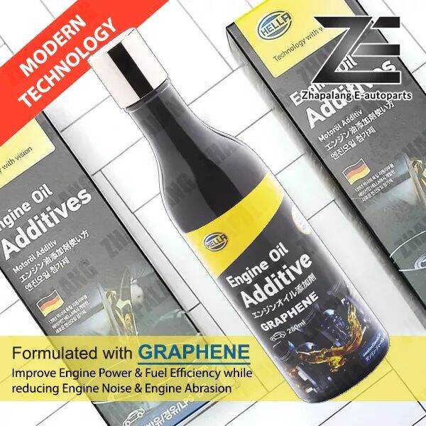 HELLA Graphene Engine Oil Additive 280ml (for Petrol/Diesel/LPG