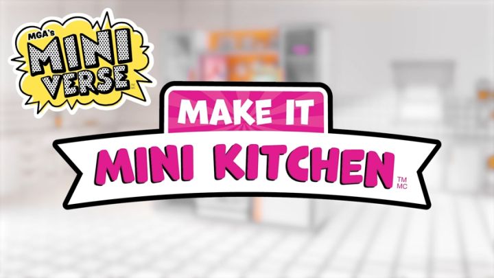 MGA's Miniverse Make It Mini Kitchen with 2 Mini Over Mitts