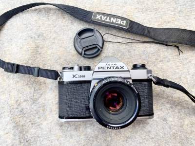 กล้องฟิล์ม pentax k1000 พร้อมเลนส์