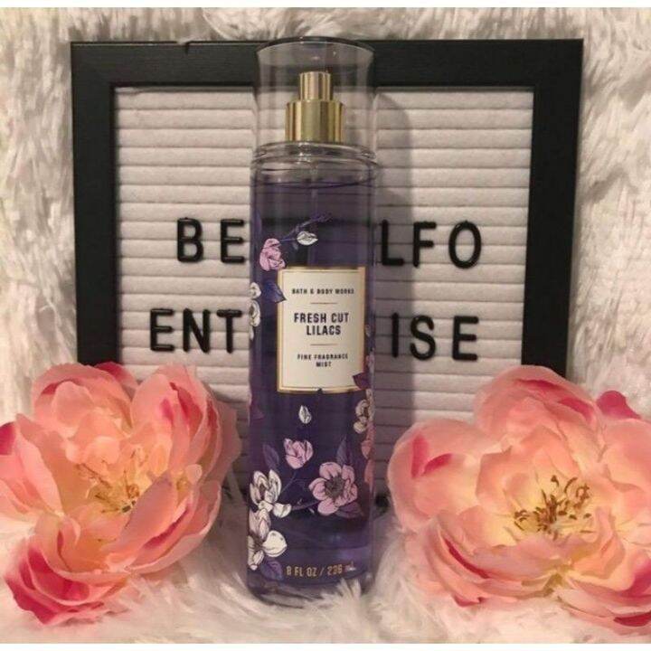 Bath and Body Works Fresh Cut Lilacs Fragrance Mist (236 ml) Lazada PH