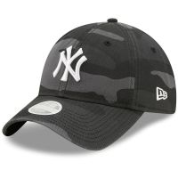 New York Yankees Cap สี Graphite Camo : นิวยอร์ก แยงกีส์ หมวก หมวกแก๊ป ลายทหาร สีเทาดำ