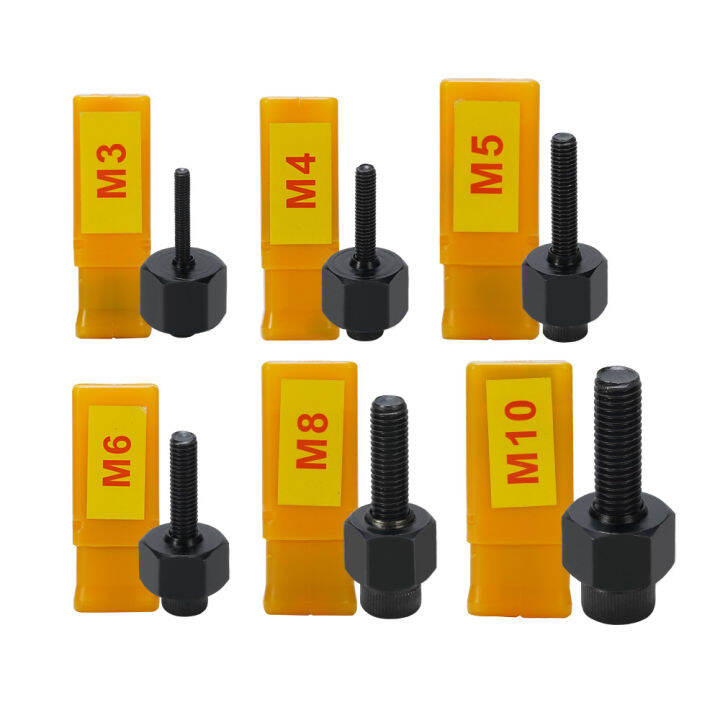 HIFESON Hand Rivet Nut Tool Head with 10PCS Nuts Simple Rivet Nut